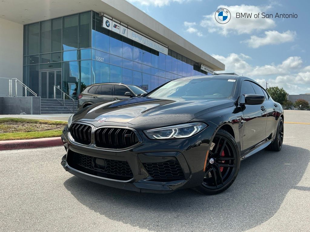 Black Sapphire Metallic 2023 BMW M8 Sedan All-Wheel Drive 8-Speed Automatic