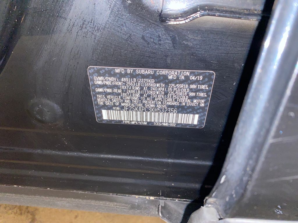 Used 2019 Black Subaru Sport image 28