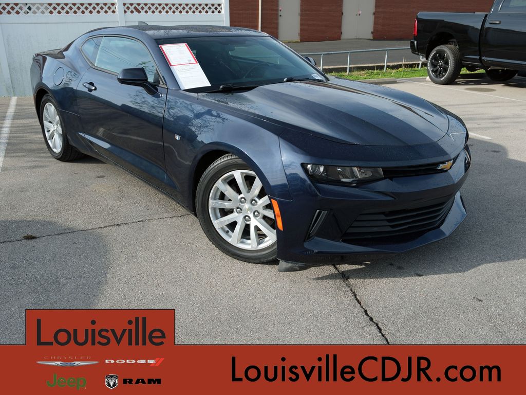 Blue Velvet Metallic 2016 Chevrolet Camaro 1LT Coupe RWD Coupe Rear-Wheel Drive 8-Speed Automatic