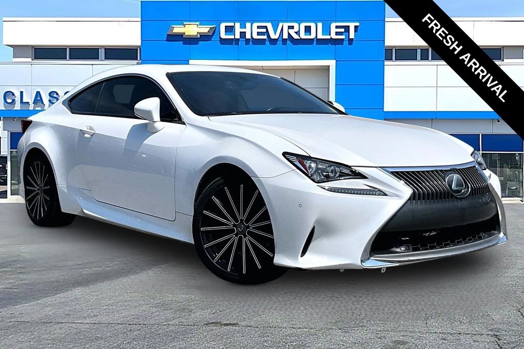 Starfire Pearl 2015 Lexus RC Coupe Rear-Wheel Drive 8-Speed Automatic