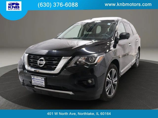 Gray (Magnetic Black) 2018 Nissan Pathfinder Platinum 4WD SUV / Crossover Four-Wheel Drive Continuously Variable Transmission