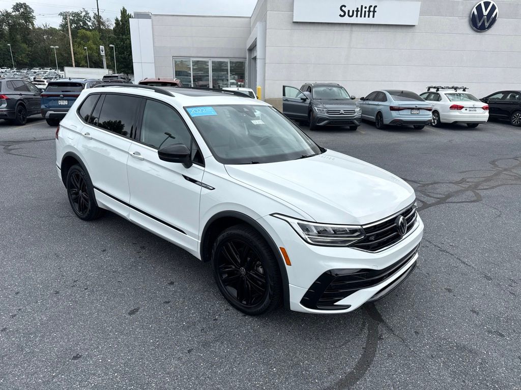 2022 Volkswagen Tiguan 2.0T SE R-Line Black White at Bob Ruth Ford
