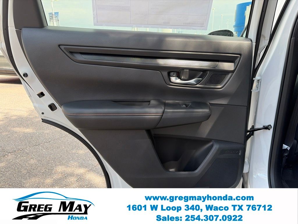 2026 Honda CR-V Hybrid Sport-L White at Greg May Honda