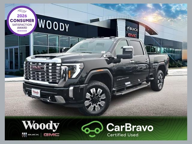 Onyx Black 2025 GMC Sierra 2500HD Pickup Truck Four-Wheel Drive Automatic