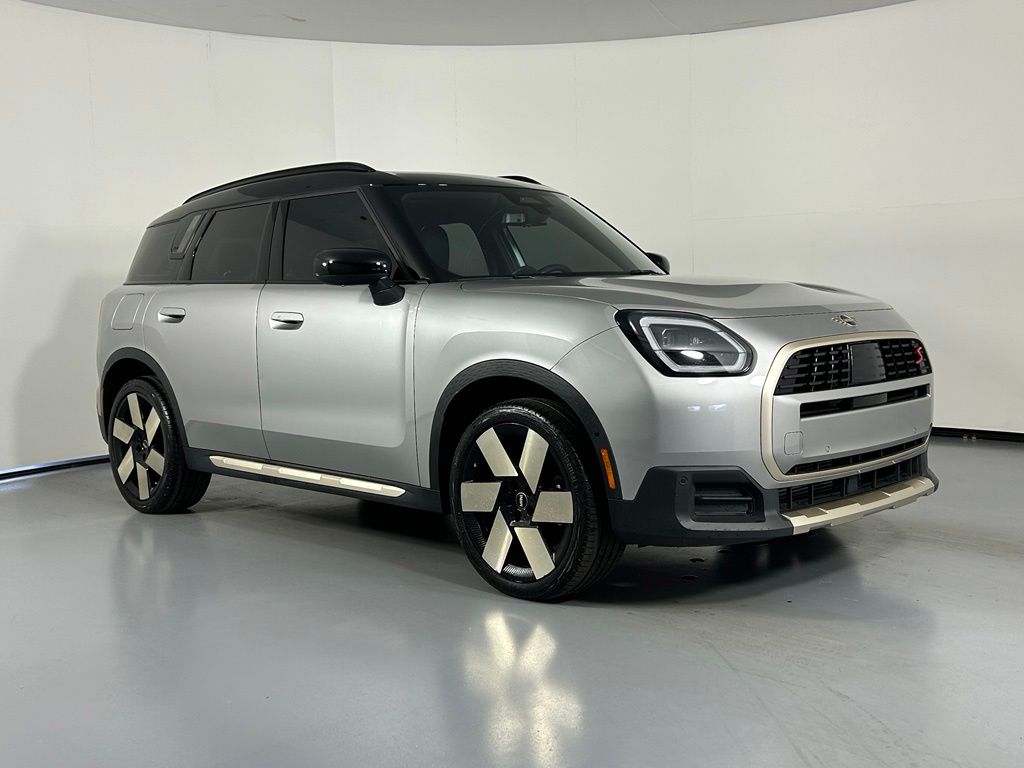 Silver 2025 MINI Countryman Cooper S ALL4 SUV / Crossover All-Wheel Drive 7-Speed Automatic