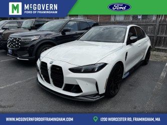 Alpine White 2025 BMW M3 Sedan Rear-Wheel Drive 6-Speed Manual