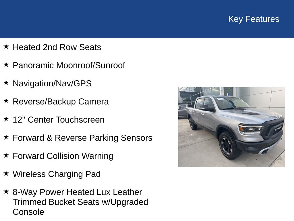 2022 Ram 1500 Rebel Crew Cab 4x4 5'7" Box