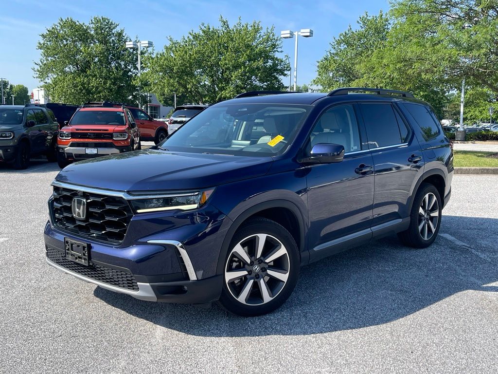 Blue 2023 Honda Pilot SUV / Crossover All-Wheel Drive Automatic