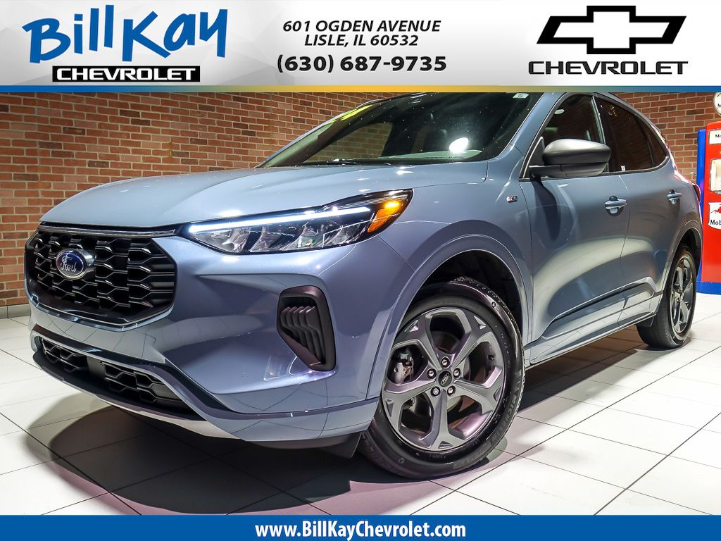 Vapor Blue 2024 Ford Escape SUV / Crossover All-Wheel Drive 8-Speed Automatic