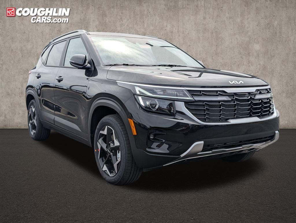 Fusion Black 2026 Kia Seltos SUV / Crossover All-Wheel Drive Continuously Variable Transmission