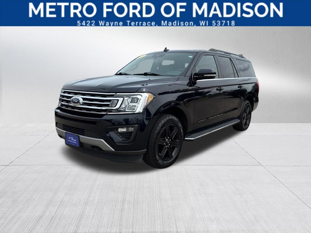 Antimatter Blue Metallic 2021 Ford Expedition SUV / Crossover Four-Wheel Drive Automatic