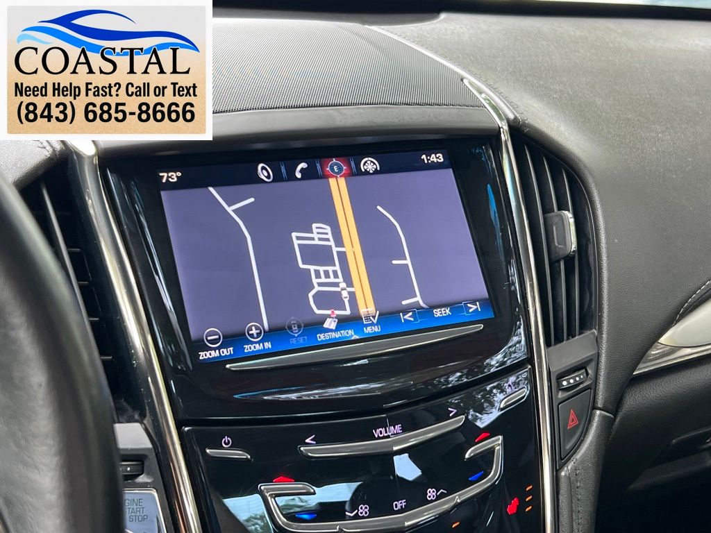 2014 Cadillac ATS 2.0L Turbo Luxury Gray at Stokes Honda North