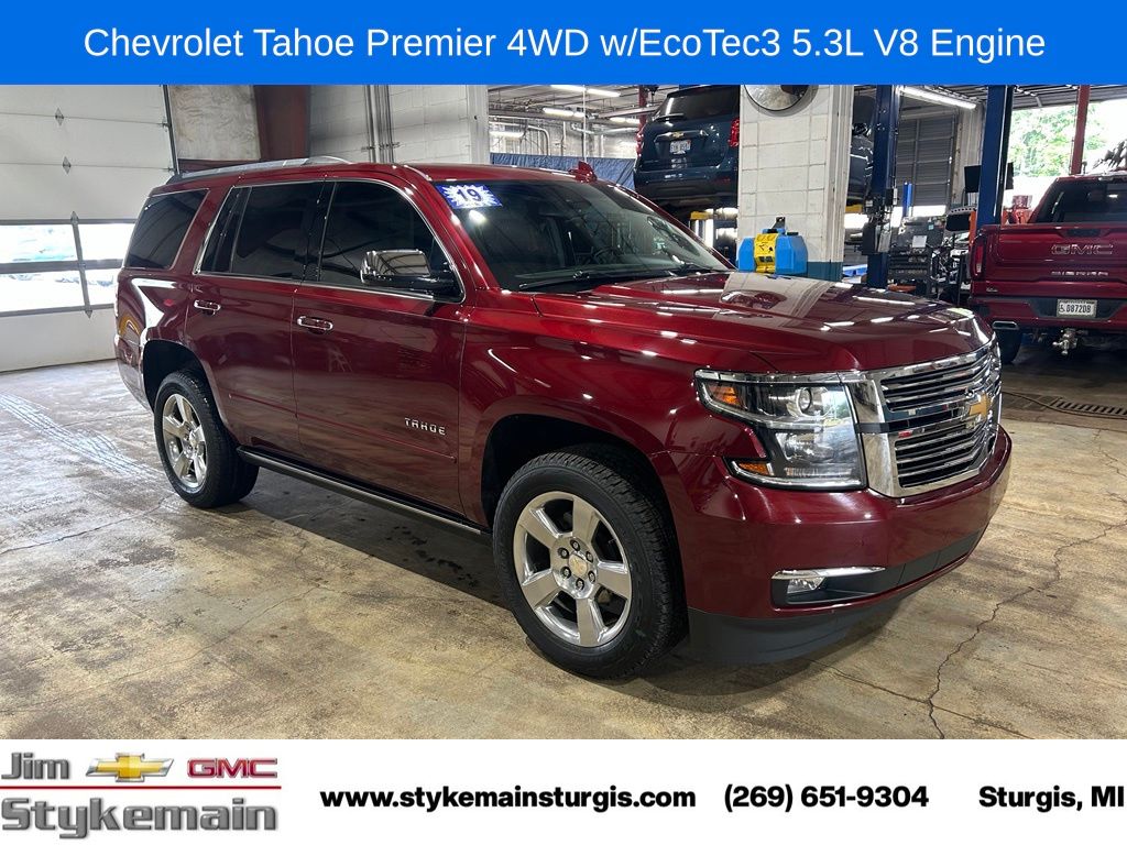 Siren Red Tintcoat 2019 Chevrolet Tahoe SUV / Crossover Four-Wheel Drive 6-Speed Automatic Overdrive