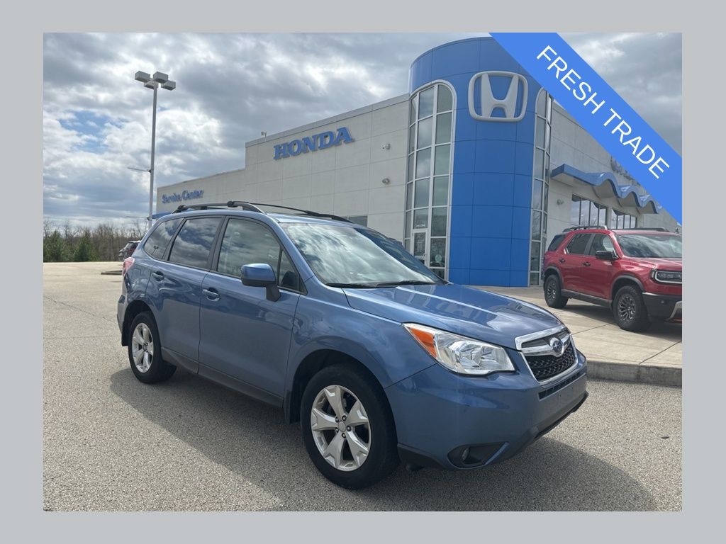 Quartz Blue Pearl 2016 Subaru Forester 2.5i Premium SUV / Crossover All-Wheel Drive Continuously Variable Transmission