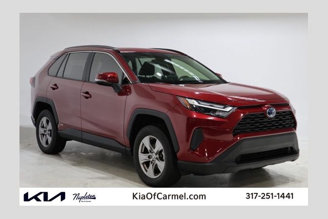 Red (Ruby Flare Pearl) 2022 Toyota RAV4 Hybrid XLE AWD SUV / Crossover All-Wheel Drive Continuously Variable Transmission