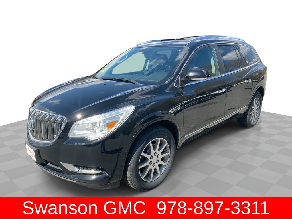 Black (Ebony Twilight Metallic) 2017 Buick Enclave SUV / Crossover All-Wheel Drive 6-Speed Automatic Overdrive
