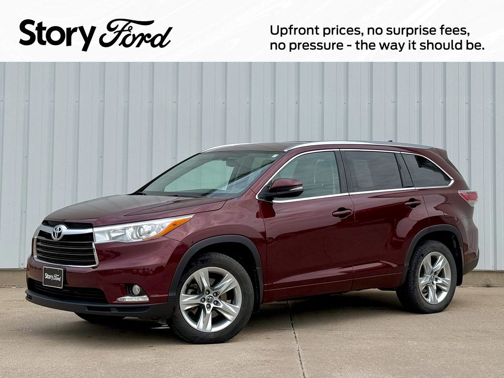Ooh La La Rouge Mica 2016 Toyota Highlander SUV / Crossover All-Wheel Drive 6-Speed Automatic Overdrive