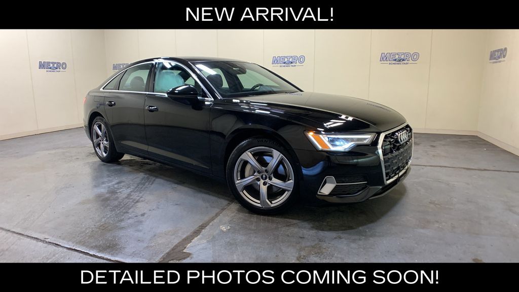 Black 2024 Audi A6 Sedan All-Wheel Drive 7-Speed Automatic