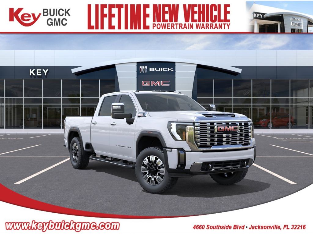 Summit White 2026 GMC Sierra 3500HD Pickup Truck Four-Wheel Drive Automatic