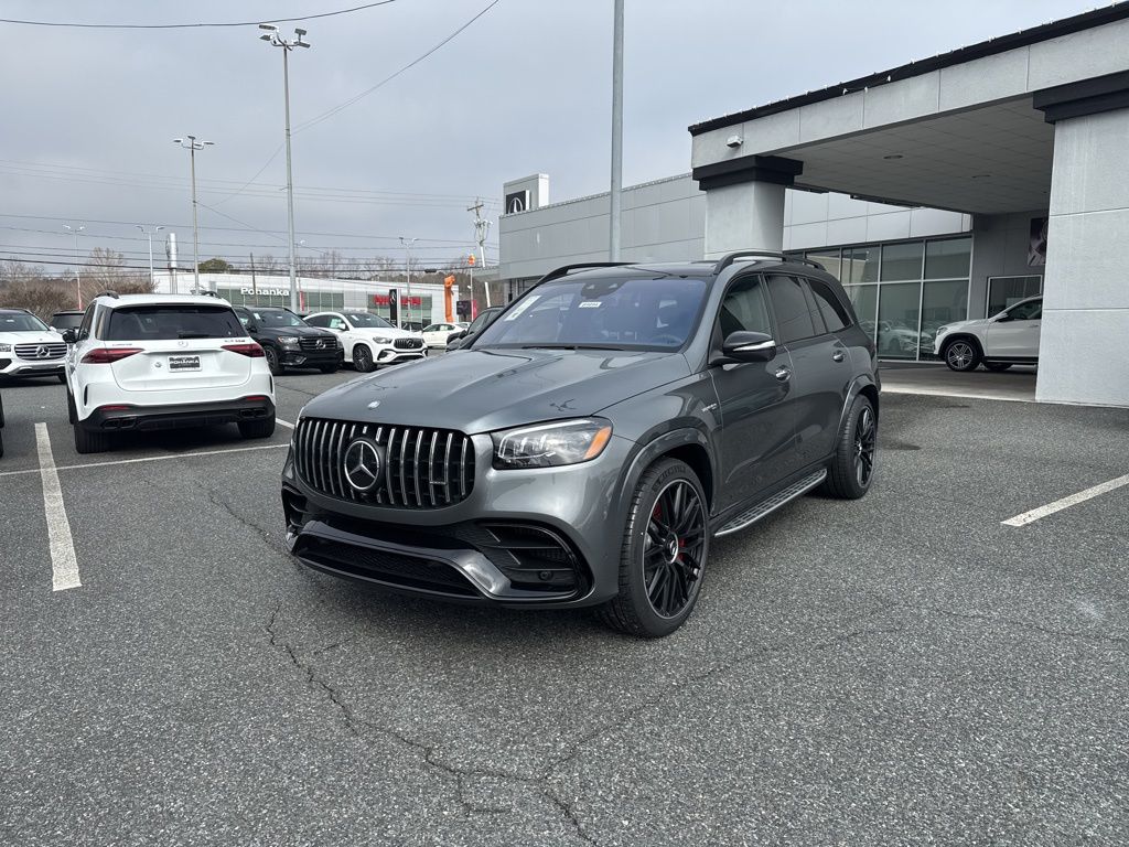 Gray 2026 Mercedes-Benz GLS AMG GLS 63 4MATIC SUV / Crossover All-Wheel Drive 9-Speed Automatic