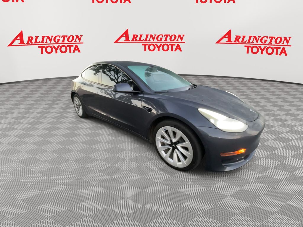 Used 2021 Tesla Model 3 Base with VIN 5YJ3E1EA2MF869910 for sale in Jacksonville, FL