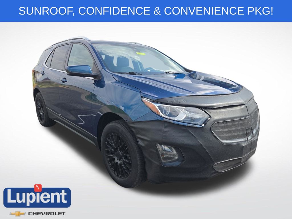 Pacific Blue Metallic 2020 Chevrolet Equinox SUV / Crossover Four-Wheel Drive 6-Speed Automatic Overdrive