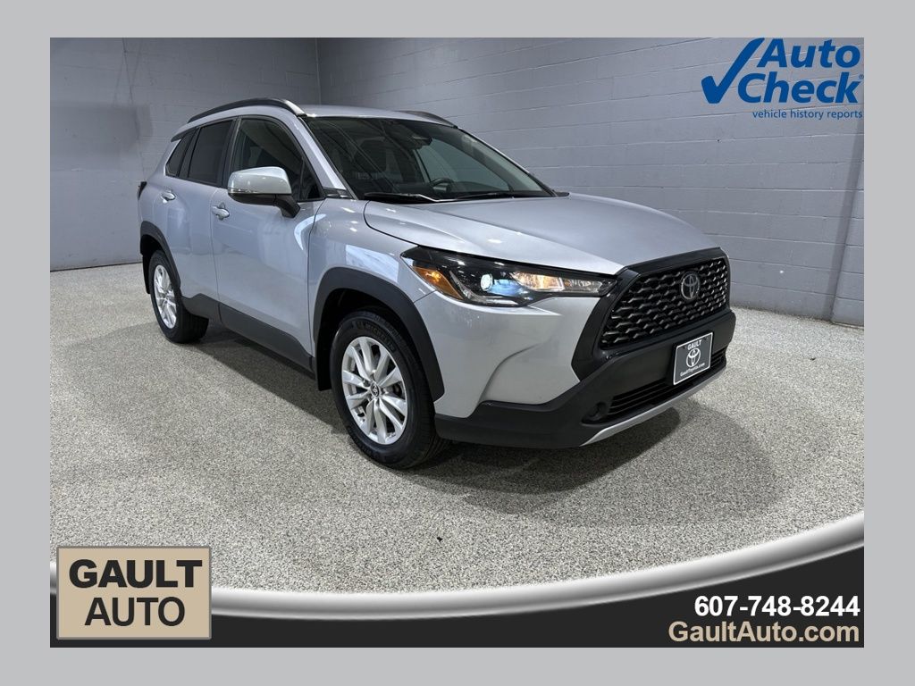 Silver 2024 Toyota Corolla Cross SUV / Crossover All-Wheel Drive Continuously Variable Transmission