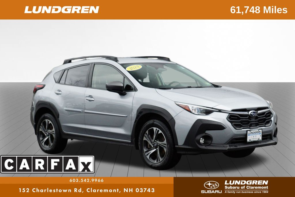 Ice Silver Metallic 2024 Subaru Crosstrek SUV / Crossover All-Wheel Drive Continuously Variable Transmission