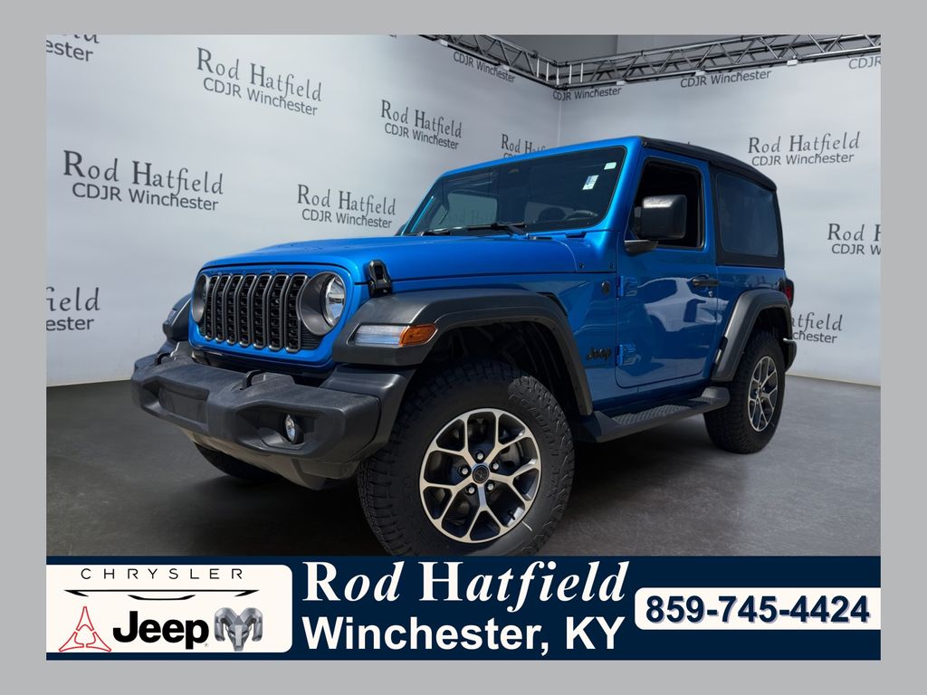Blue Pearl 2025 Jeep Wrangler SUV / Crossover Four-Wheel Drive 8-Speed Automatic