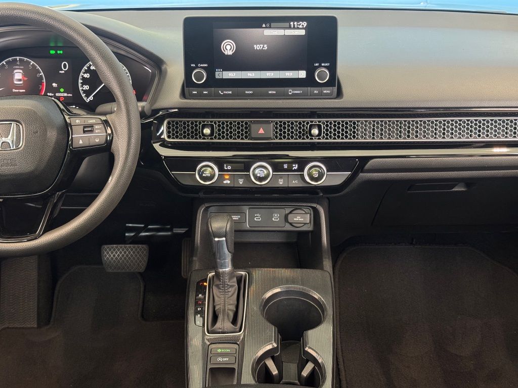 2025 Honda Civic LX Silver at DeMontrond Ford