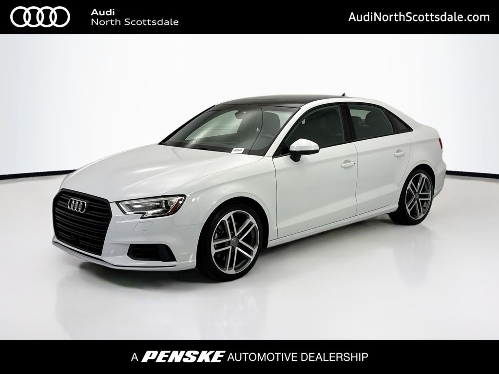 Glacier White Metallic 2019 Audi A3 Premium 40 TFSI Sedan FWD Sedan Front-Wheel Drive 7-Speed Automatic