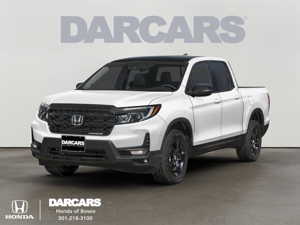 Platinum White 2026 Honda Ridgeline Pickup Truck All-Wheel Drive 9-Speed Automatic
