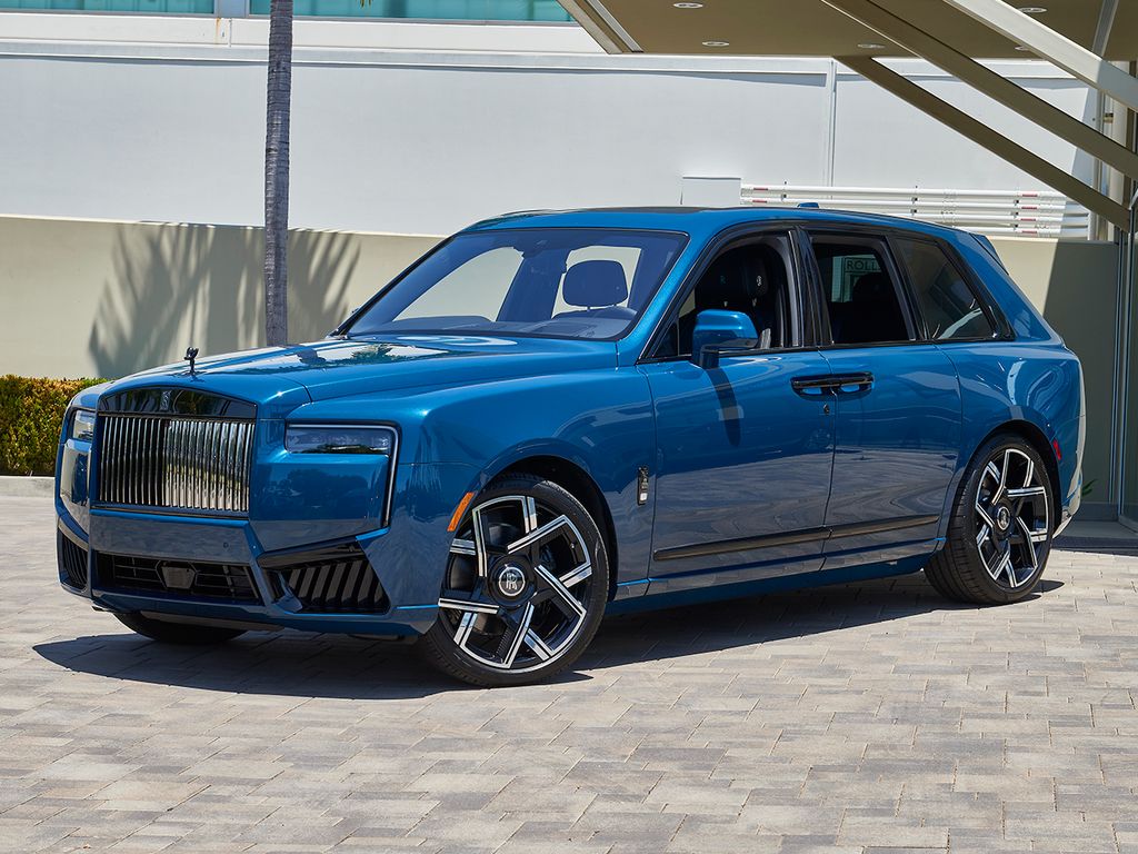 Blue 2027 Rolls-Royce Cullinan SUV / Crossover All-Wheel Drive 8-Speed Automatic