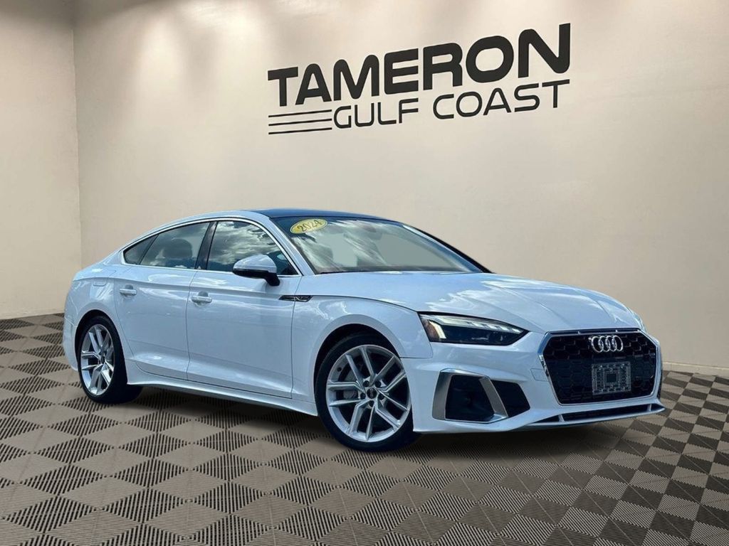 Arkona White 2024 Audi A5 Sportback Sedan All-Wheel Drive 7-Speed Automatic