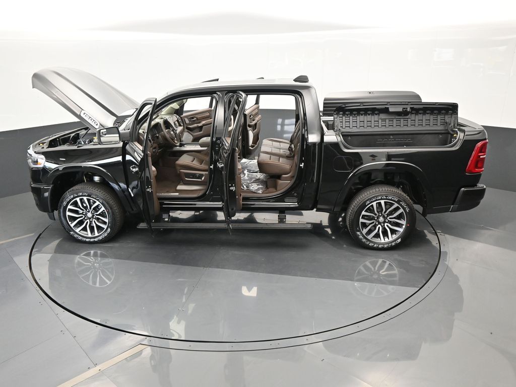 Used 2025 Diamond Black Crystal Pearlcoat Ram Limited image 57