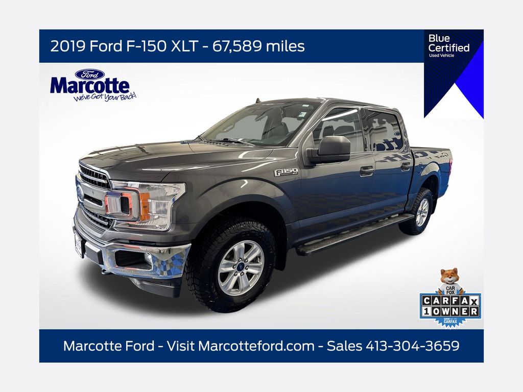 Gray (Magnetic) 2019 Ford F-150 Pickup Truck Four-Wheel Drive Automatic