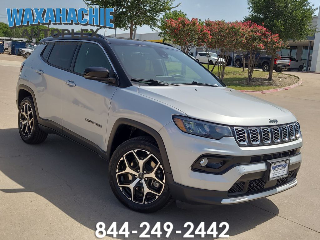 Silver Zynith Metallic Clearcoat 2025 Jeep Compass SUV / Crossover Four-Wheel Drive 8-Speed Automatic