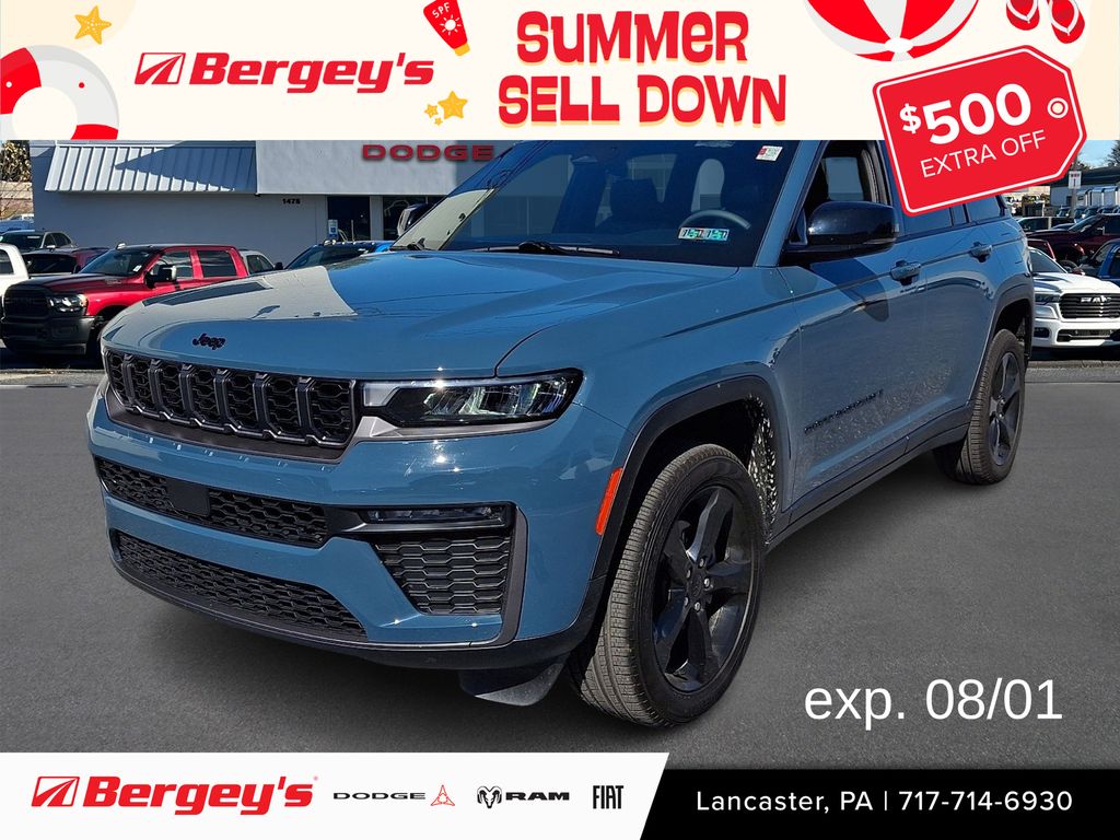 Gray (Steel Blue) 2026 Jeep Grand Cherokee SUV / Crossover Four-Wheel Drive 8-Speed Automatic