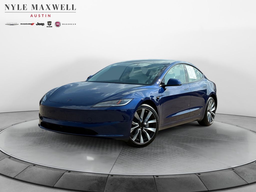 Blue 2026 Tesla Model 3 Sedan  1-Speed Automatic
