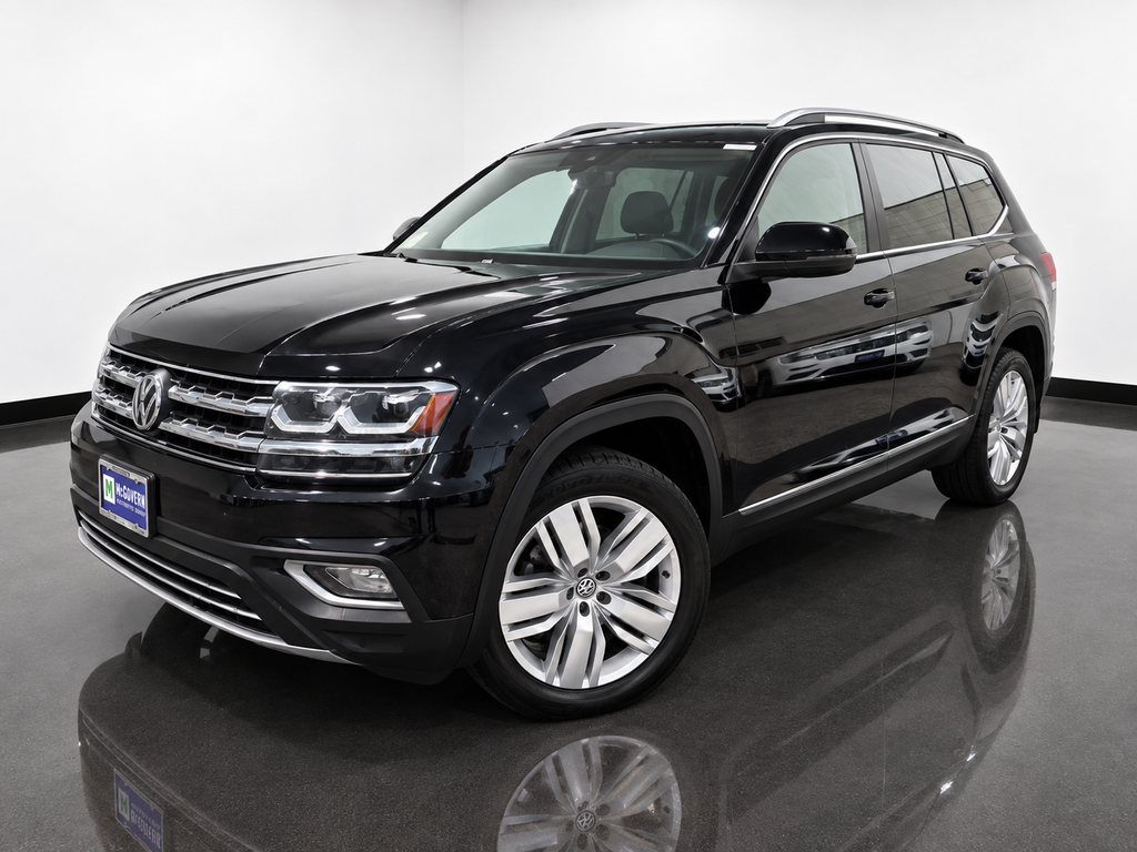 Black 2019 Volkswagen Atlas SUV / Crossover Front-Wheel Drive 8-Speed Automatic
