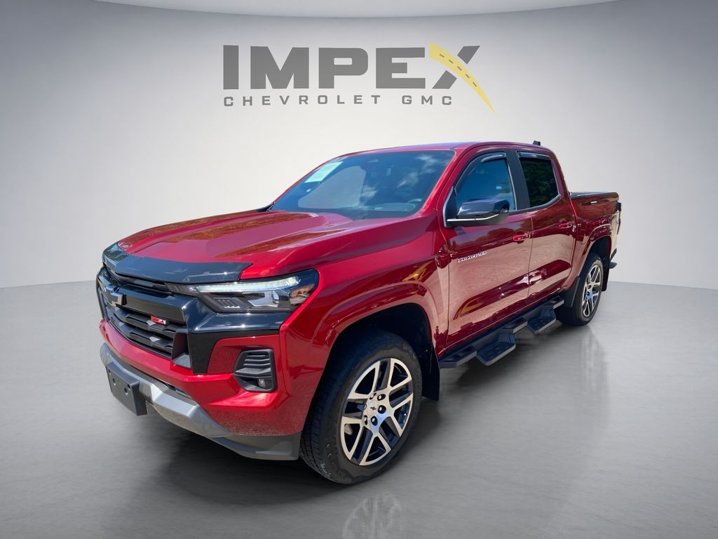 Radiant Red Tintcoat 2024 Chevrolet Colorado Pickup Truck Four-Wheel Drive 8-Speed Automatic