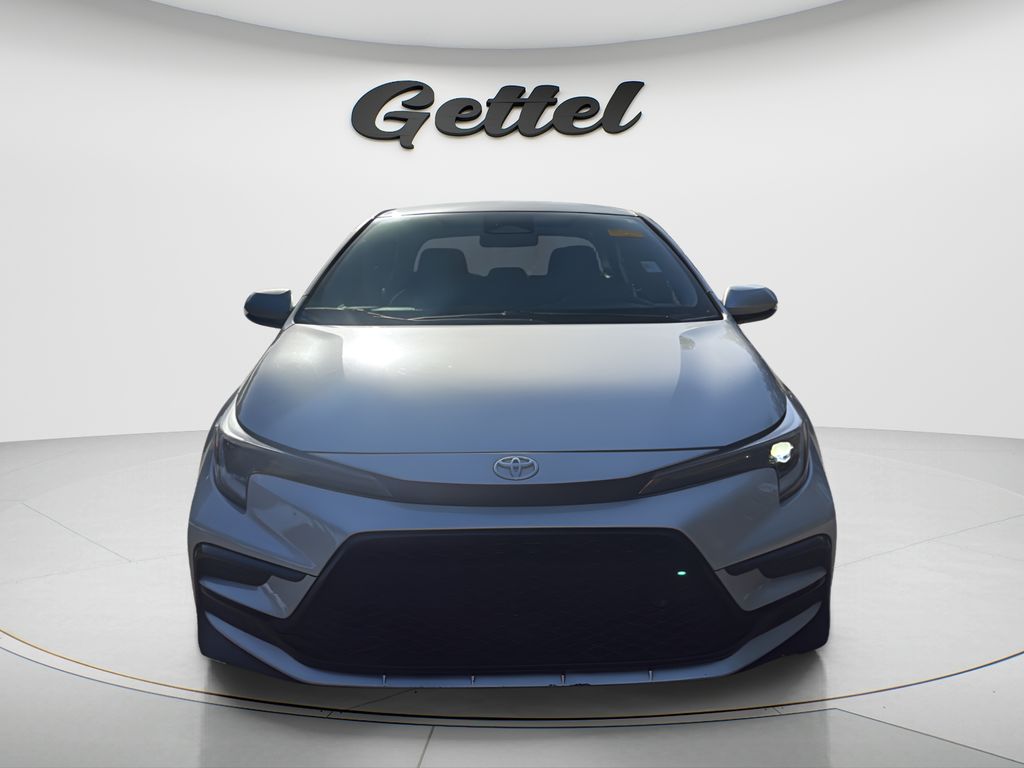 Certified Used 2023 Silver Toyota SE image 2