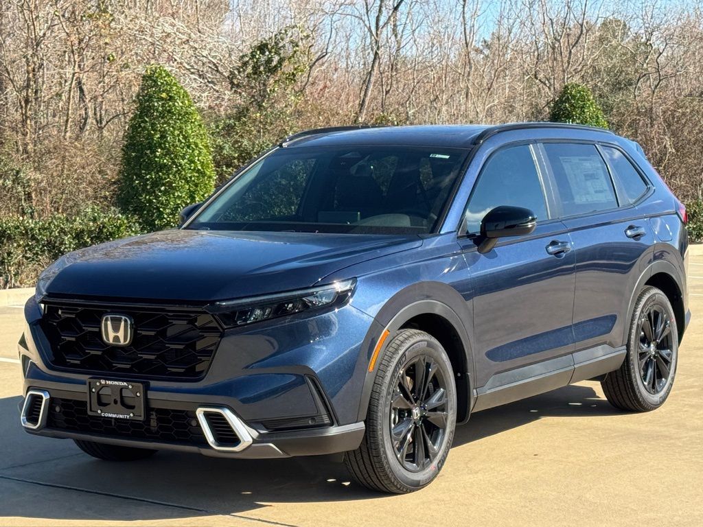 2026 Honda CR-V Hybrid Sport Touring Blue at Classic Honda Galveston