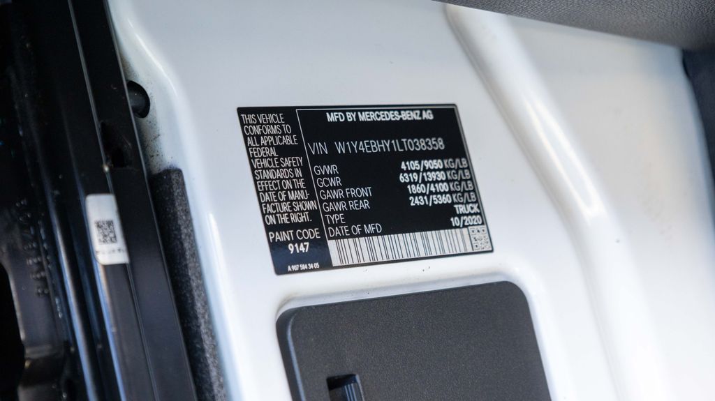 Used 2020 Mercedes-Benz Sprinter 2500 Cargo 144 WB 3D Cargo Van