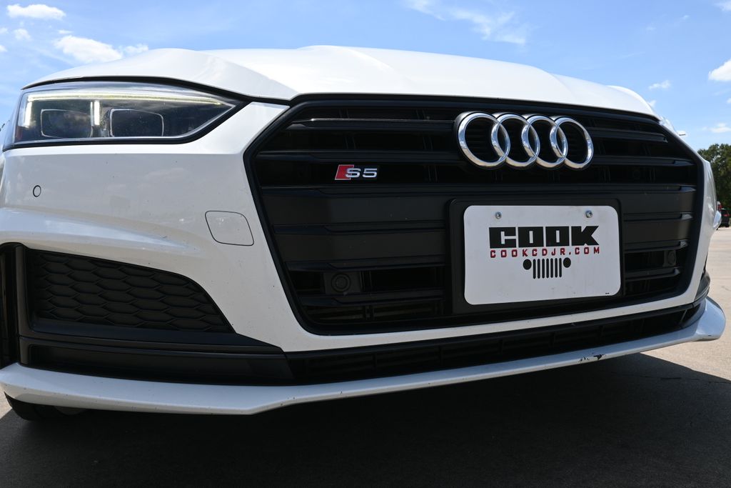 2019 Audi S5 Sportback Premium Plus White at Big Star Chrysler Jeep Dodge Ram 