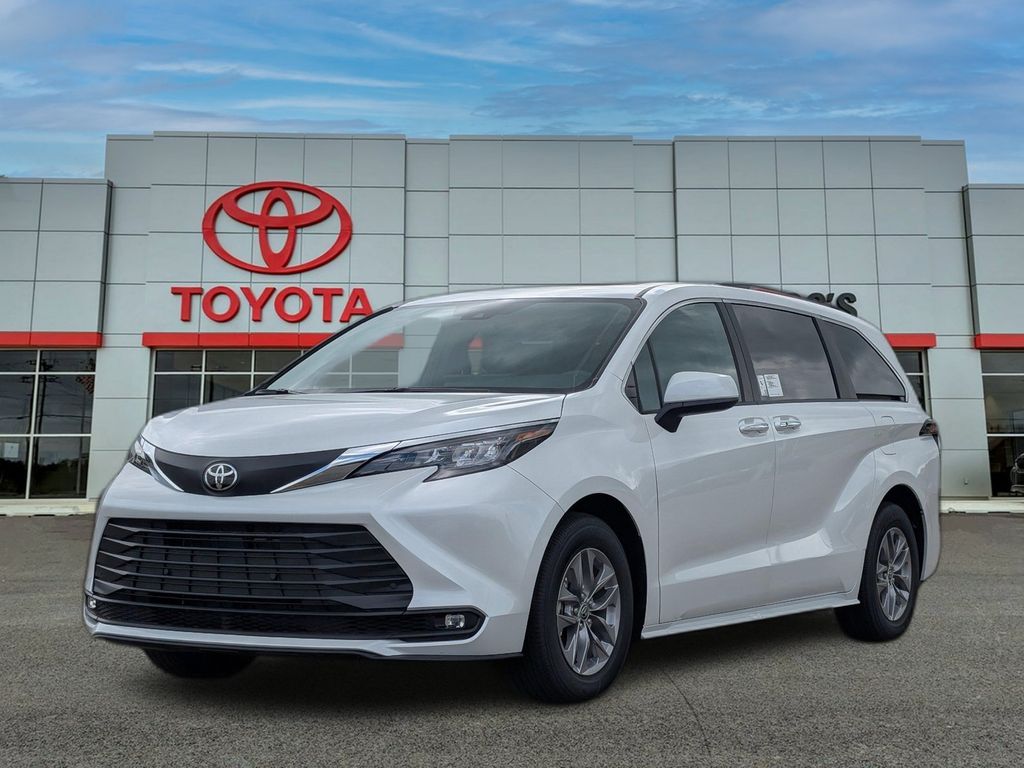 Wind Chill Prl 2026 Toyota Sienna Minivan Front-Wheel Drive Continuously Variable Transmission