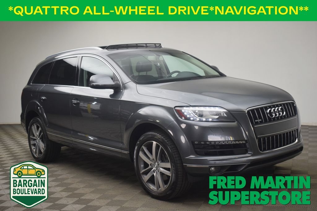 Daytona Gray Pearl 2015 Audi Q7 3.0 TDI quattro Premium Plus SUV / Crossover All-Wheel Drive 8-Speed Automatic