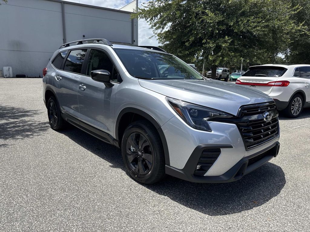 Ice Silver Metallic 2026 Subaru Ascent SUV / Crossover All-Wheel Drive Continuously Variable Transmission
