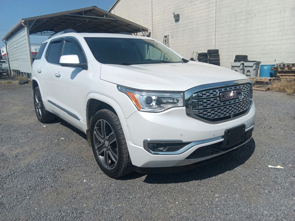 White Frost 2019 GMC Acadia SUV / Crossover Four-Wheel Drive 6-Speed Automatic