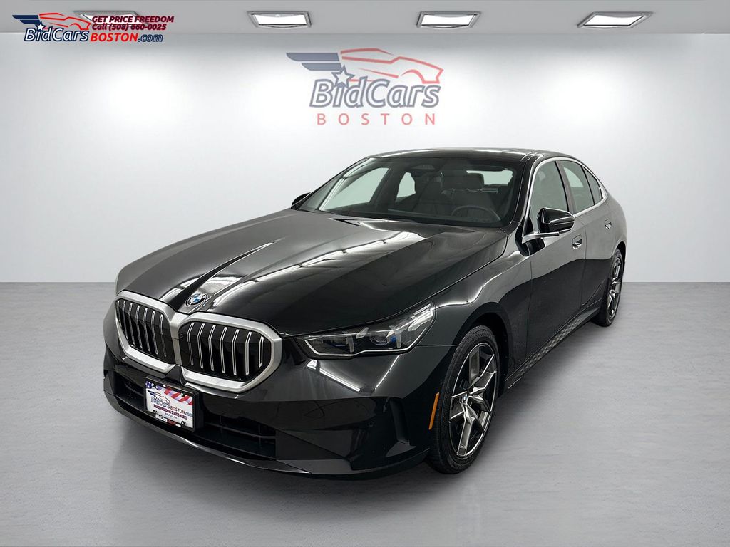 Black Sapphire Metallic 2026 BMW 5 Series Sedan All-Wheel Drive 8-Speed Automatic